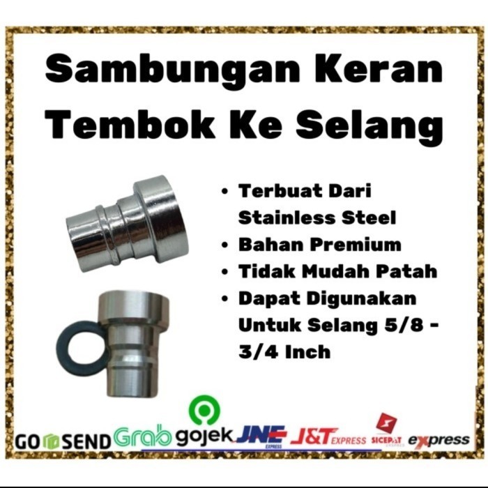 TK Cucut Kran Taman Sambungan kran Taman Cucut Sambungan selang stainless