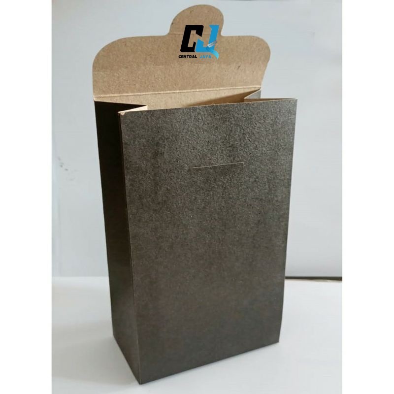 

Paperbag Kraft Hitam 9x5x18cm Paper Bag Kado Custom Wedding Tas Souvenir Kado Kertas Ulang Tahun