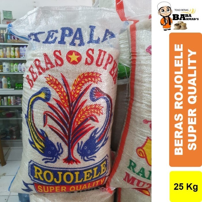 

BERAS ROJOLELE SUPER QUALITY - 5KG/10KG/20KG/25KG - 5 Kg Premium