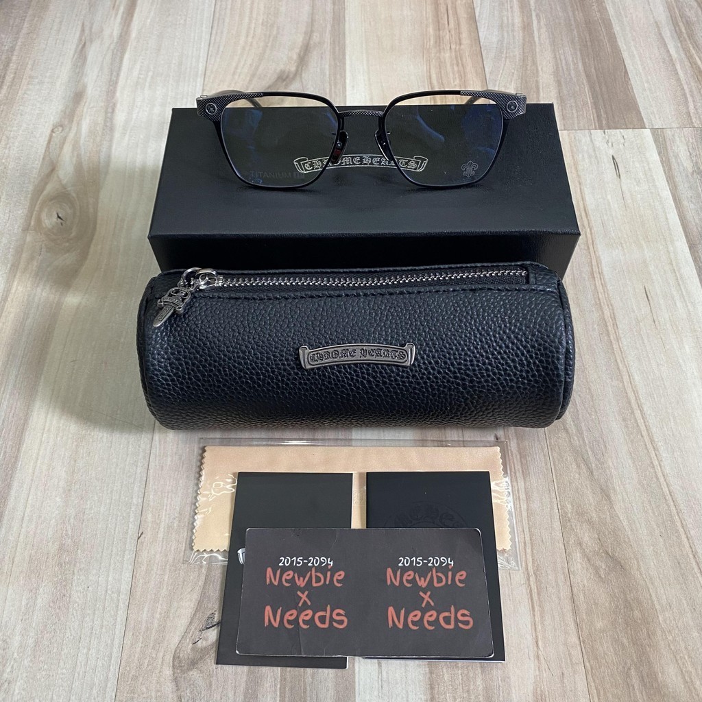 Chrome Hearts Nasty Freeze Black Glasses/ Kacamata Pria