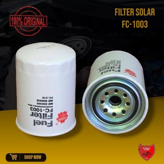 FUEL FILTER FOR MITSUBISHI FM/FUSO TRUCK 83 UP 6D14 FIGHTER/KOBELCOMARK III/V/ PS190ATAS FC-1003