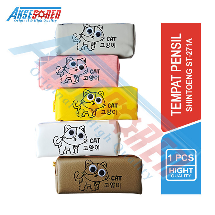 

Aksesoren Tempat Pensil Karakter Shintoeng [ST-271A] / Tepak Pulpen Kain / Wadah Alat Tulis Sekolah / Pensils Case