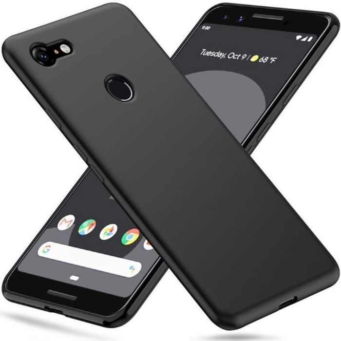 Case GOOGLE PIXEL 3 3A 3XL 3A XL Silicone Matte Soft Case Black Doff