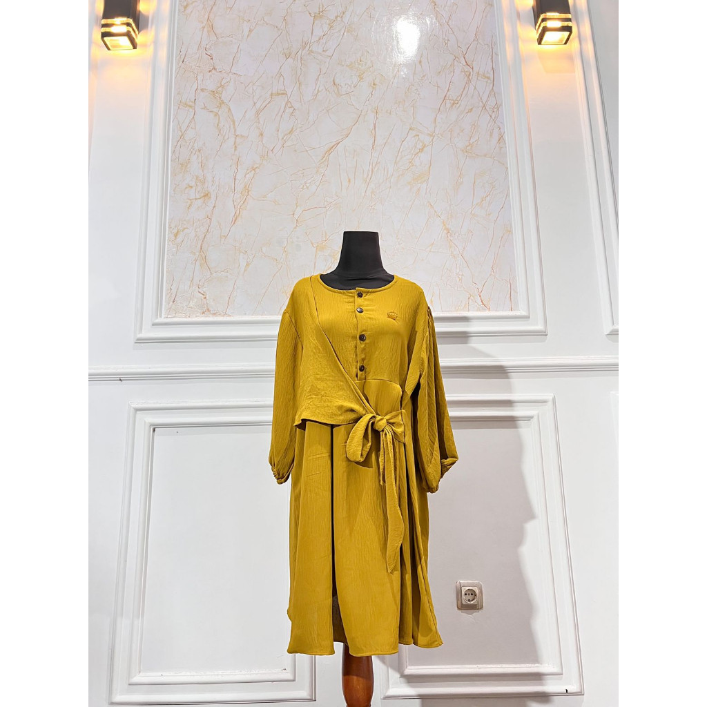 Terlaris ✨ -ShezaFashion- TUNIK KHANSA JUMBO SUPER JUMBO CRINGKEL AIRFLOW PREMIUM