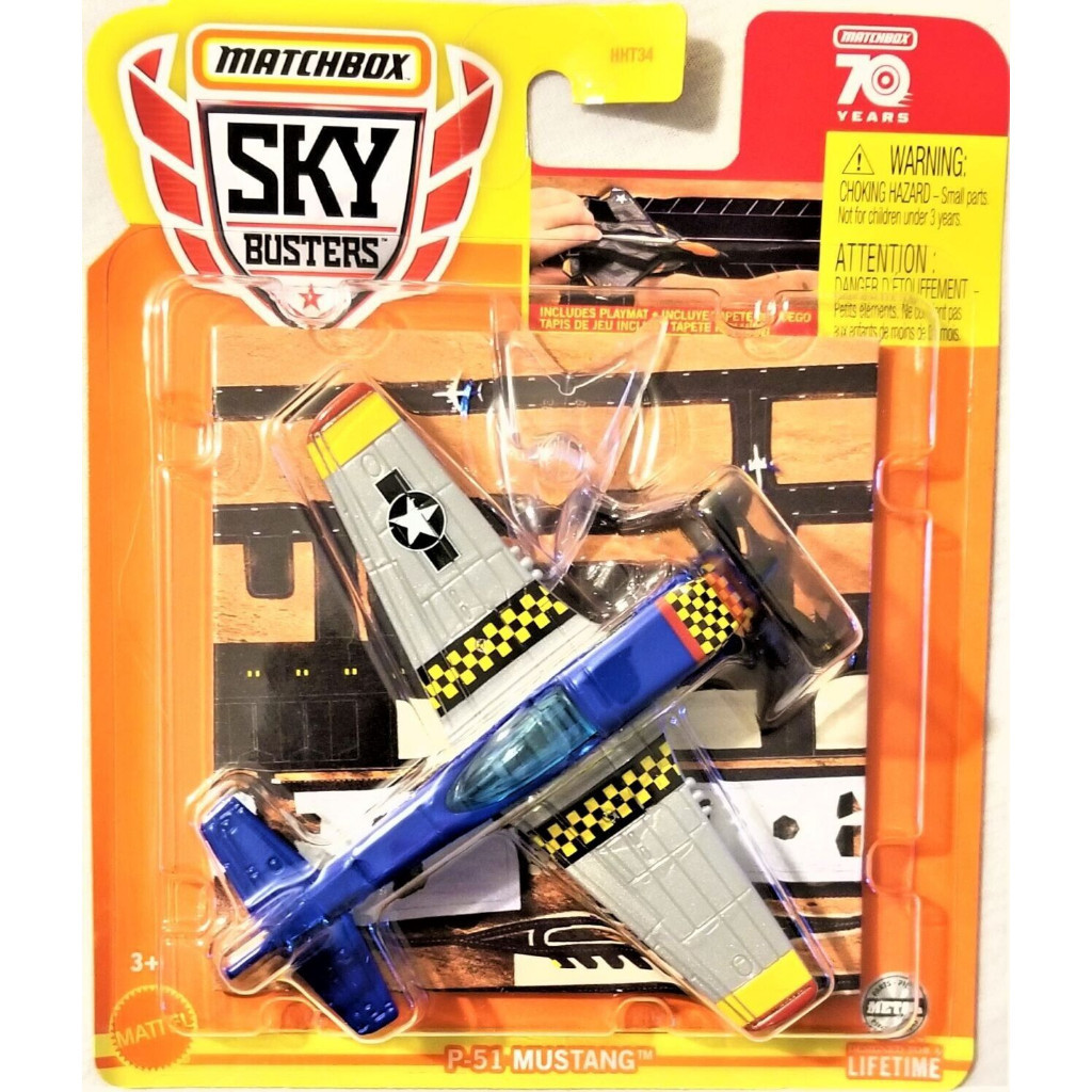 Matchbox Sky Busters - P-51 Mustang 70 Year Editions 2023