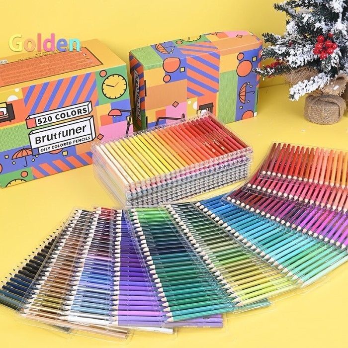 

✨LARIS✨ -Limited Edition Brutfuner 520 Colored Pencils Professional Set