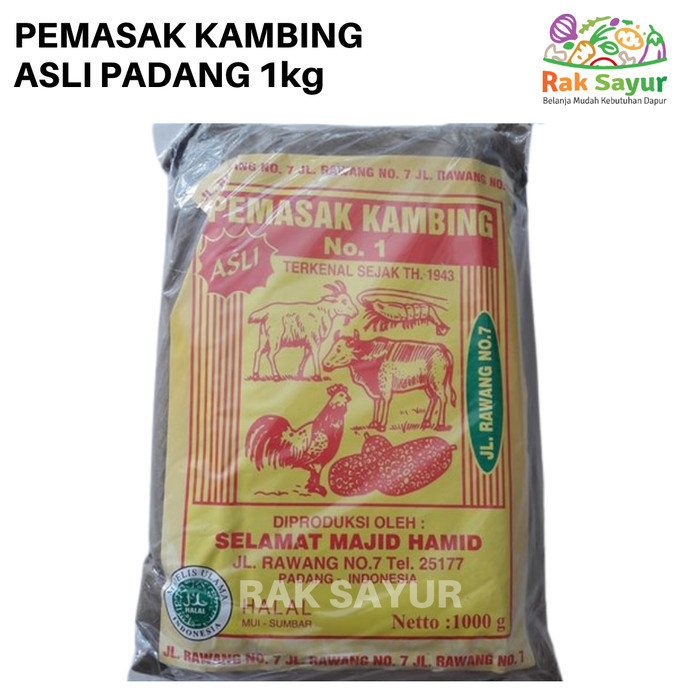 

CW Bumbu Pemasak Kambing 1kg Bumbu Asli Padang Daging Nikma