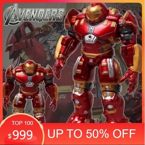 Spesial - figure hulk buster iron man VC