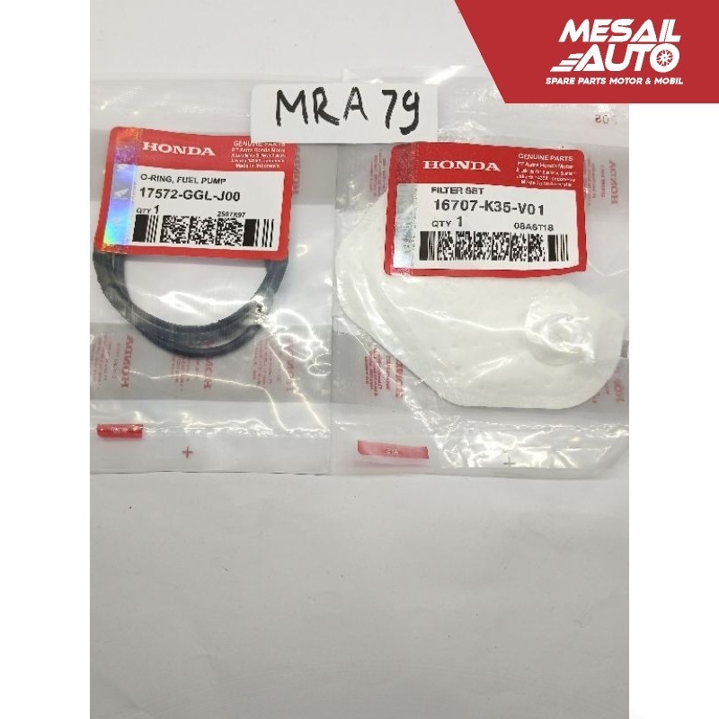 Filter + oring dusit fuel pump K59/K36/K35 Vario 150 LED- Vario 125 ESP LED TH 2015 sampai 2020-Ori