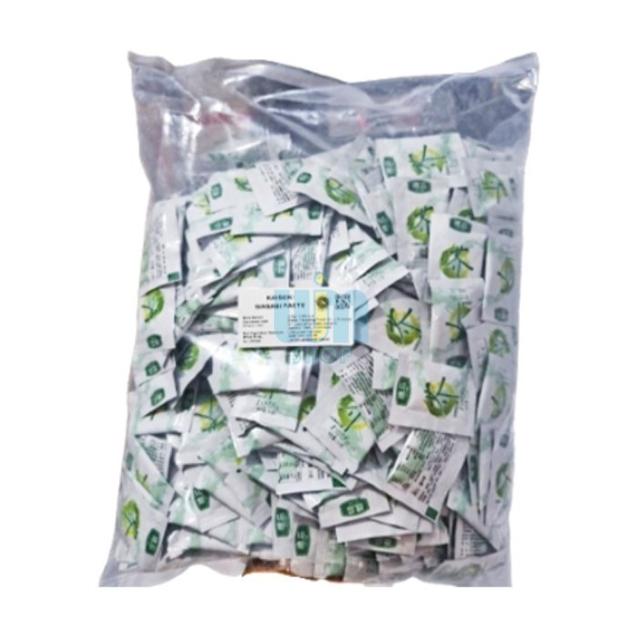 

Wasabi Sachet Paste Kaiseki 2.5gr x 500 pcs HALAL MUI