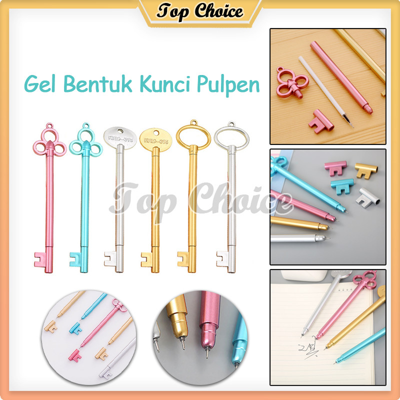 

Gel Bentuk Kunci Pulpen / Pena Kunci / Pulpen Alat Tulis