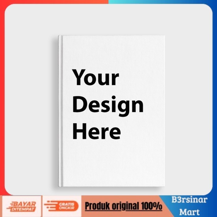 

[KUALITAS TERBAIK] Notebook Custom - Desain dari Kamu - Planner - Agenda - Grid