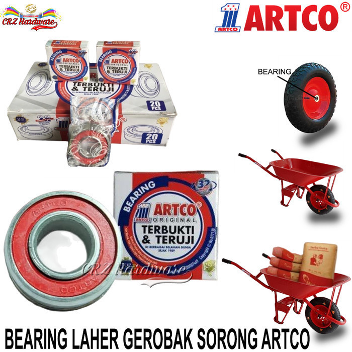 Laher Bearing Artco Gerobak Sorong Gerobak Dorong Lahar Klahar Angkong - ARTCO