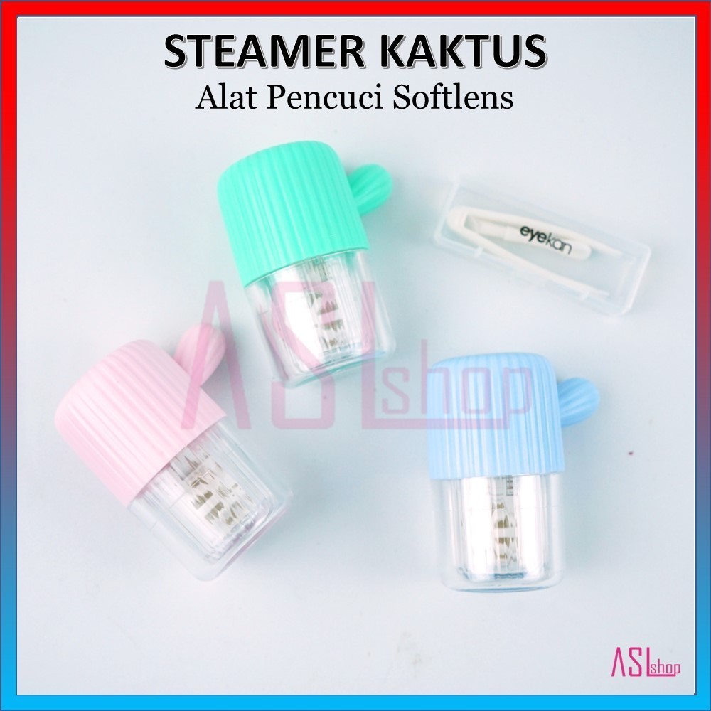 ALAT PEMBERSIH SOFTLENS STEAMER MANUAL MOTIF KAKTUS (TALI PENARIK) PENCUCI SOFLENS SOFLEN