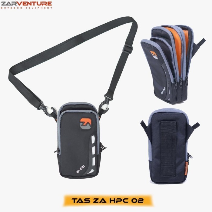 [TERMURAH] Tas selempang HP tas travel pouch hpc 02 zarventure dompet hp