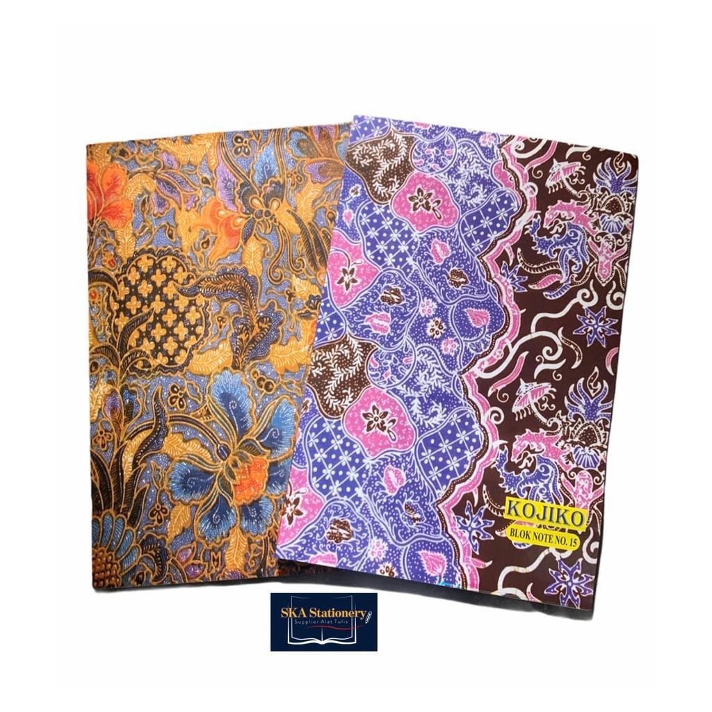 

Block Note/Blok Note/Notes Bergaris Batik Kojiko No 15 (Pcs)