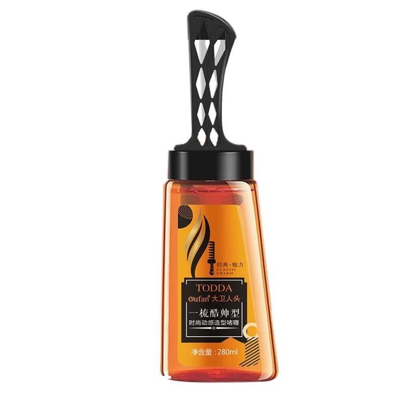 Todda Man Hair Wax Gel With Comb Gel Rambut Pria Snh