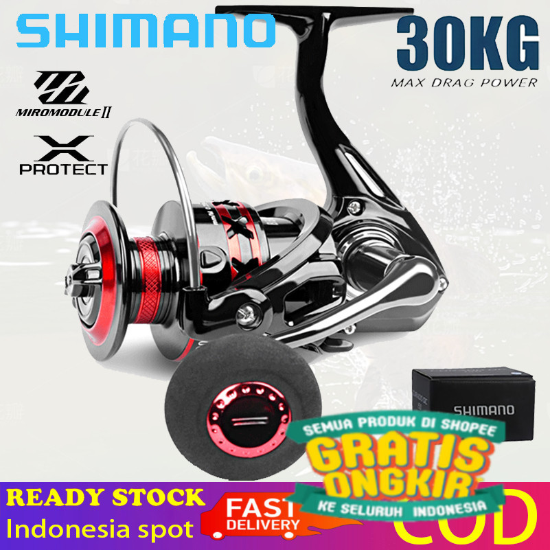 SHIMANO Reel Pancing Series Saltwater joran pancing Reel Pancing Spinning Murah Kuat Power Handle Re