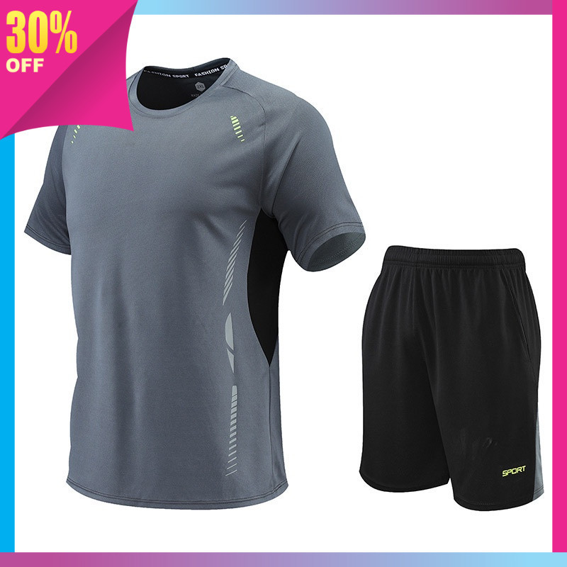 Pakaian Olahraga Murah Kekinian Keren Style Korea Terbaru / KAMB Set Baju Olahraga Pria Original Lar