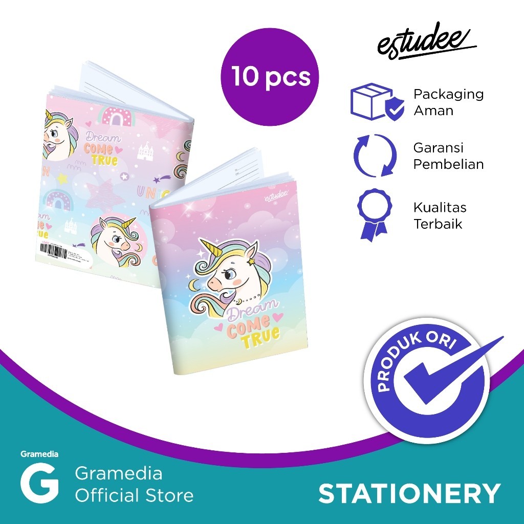 

Gramedia Surabaya - Estudee J Kwarto 58 Unicorn Isi 10