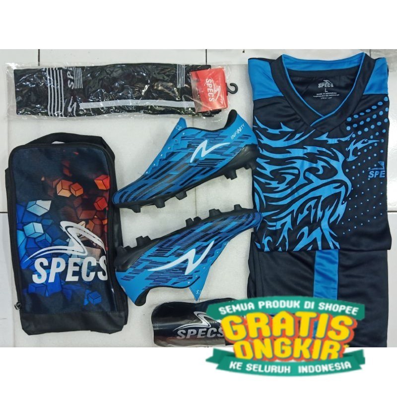 SEPATU BOLA paket komplit/ cr7 ronaldo madrid barca