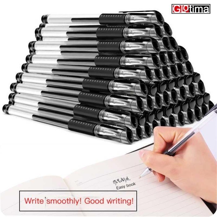 

Pulpen Gel 0.5mm Isi Ulang dengan Tinta Refill 20 PCS - KB13CM