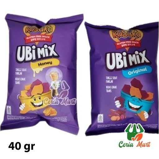 

Keripik Kusuka Ubi Mix Honey Original Snack Bebas Gluten Free Chips