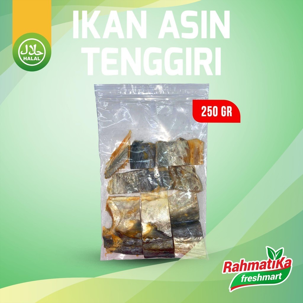 

Ikan Asin Tengiri / Tenggiri Asin 250 gram