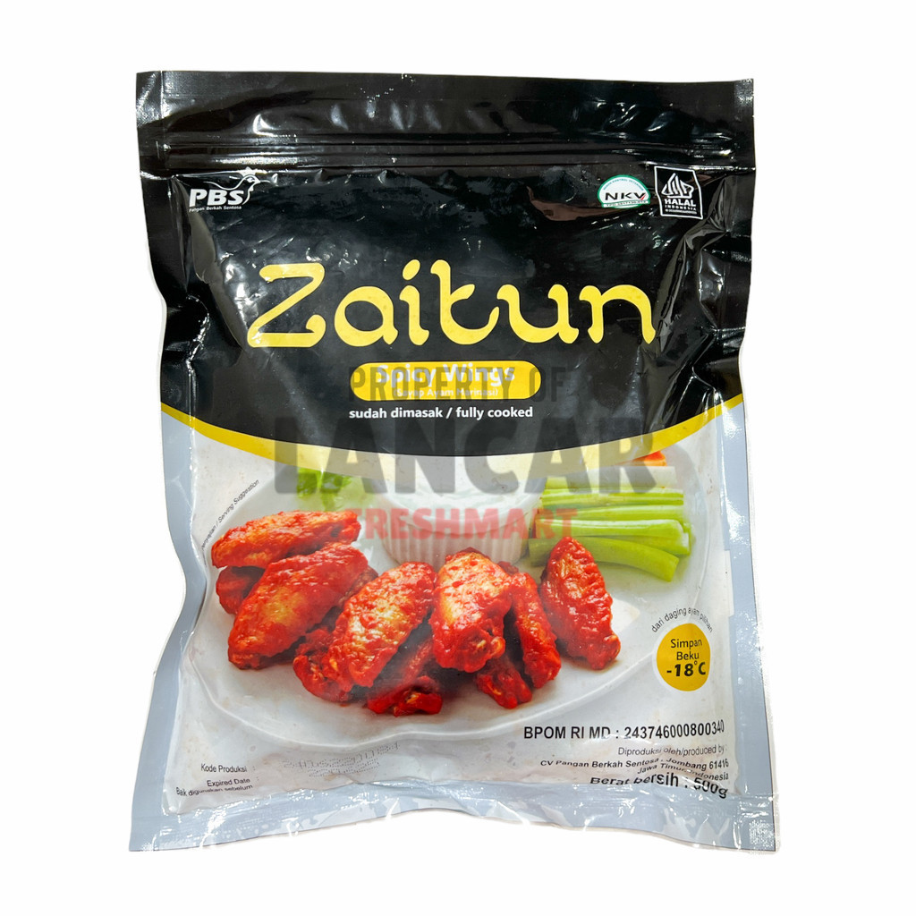 

ZAITUN SPICY WING 500GR