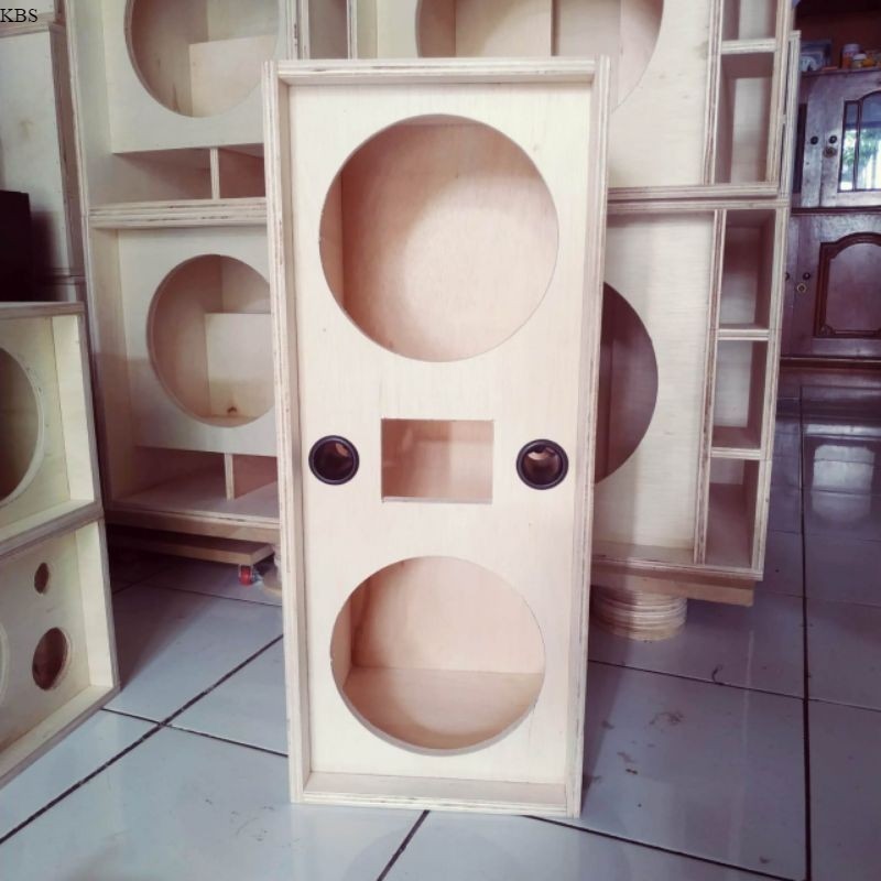 Box speaker 2 inch double + tweeter