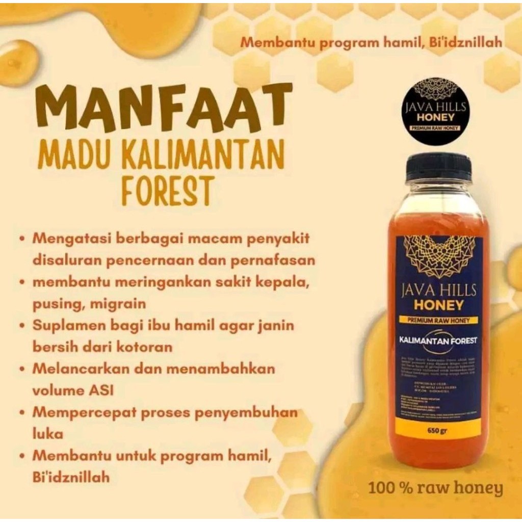 

Madu Java Hills Kalimantan Forest 650ml