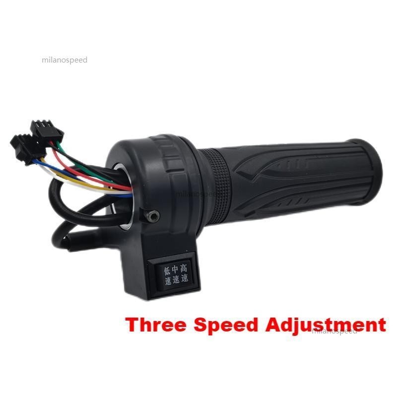 BESTPROMO Gas Sepeda Listrik 3 Speed Universal / Handle Grip Gas Sepeda Listrik Konversi Sepeda