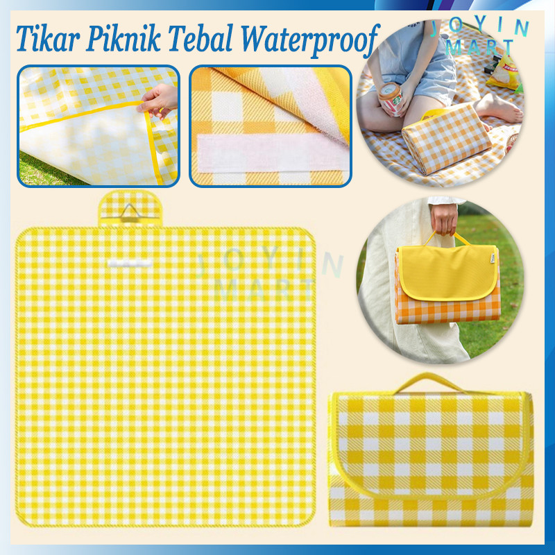 Tikar Piknik Outdoor/Tikar Piknik Tebal Waterproof/Tikar Pantai Anti Air