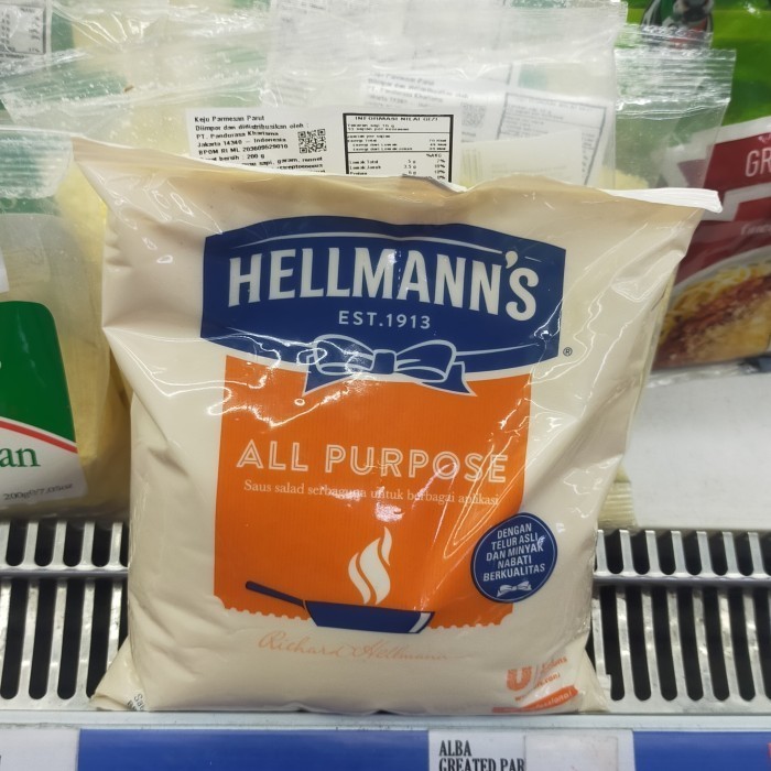 

hellmans all purpose sauce salad pack 1ltr mayonaise mayo magic