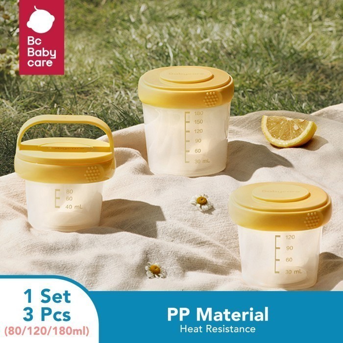 BC BABYCARE Airtight Baby Food Container Set