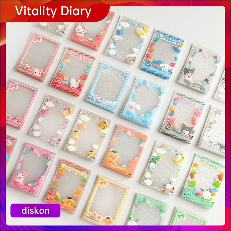 

【COD❤️】Film Kartu Sanrio Kartun Film Kartu Tebal HD Film Pelindung Kartu Kecil Polaroid VDY