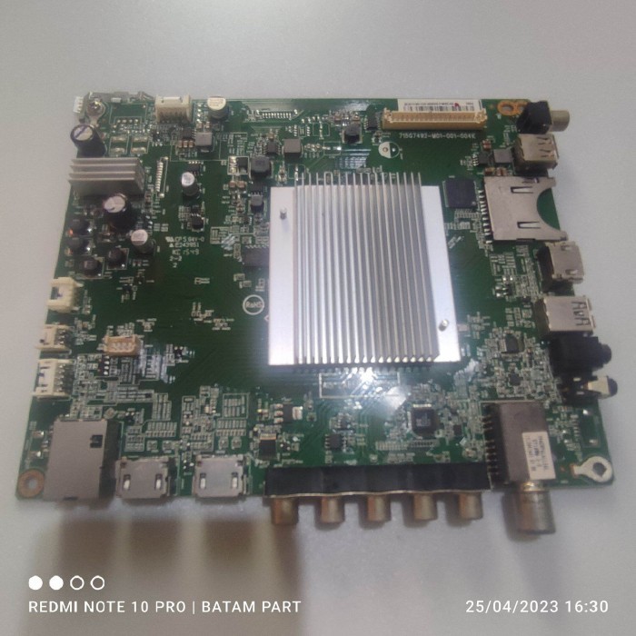MB MAINBOARD MOTHERBOARD MESIN TV LED SHARP LC 55LE860M - 55LE860 M