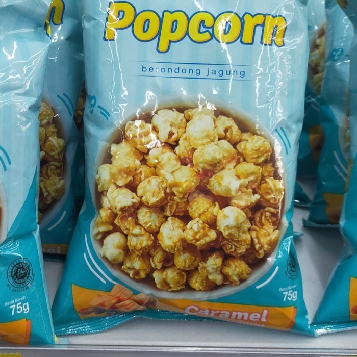 

popcorn caramel 75gr jagung berondong manis karamel