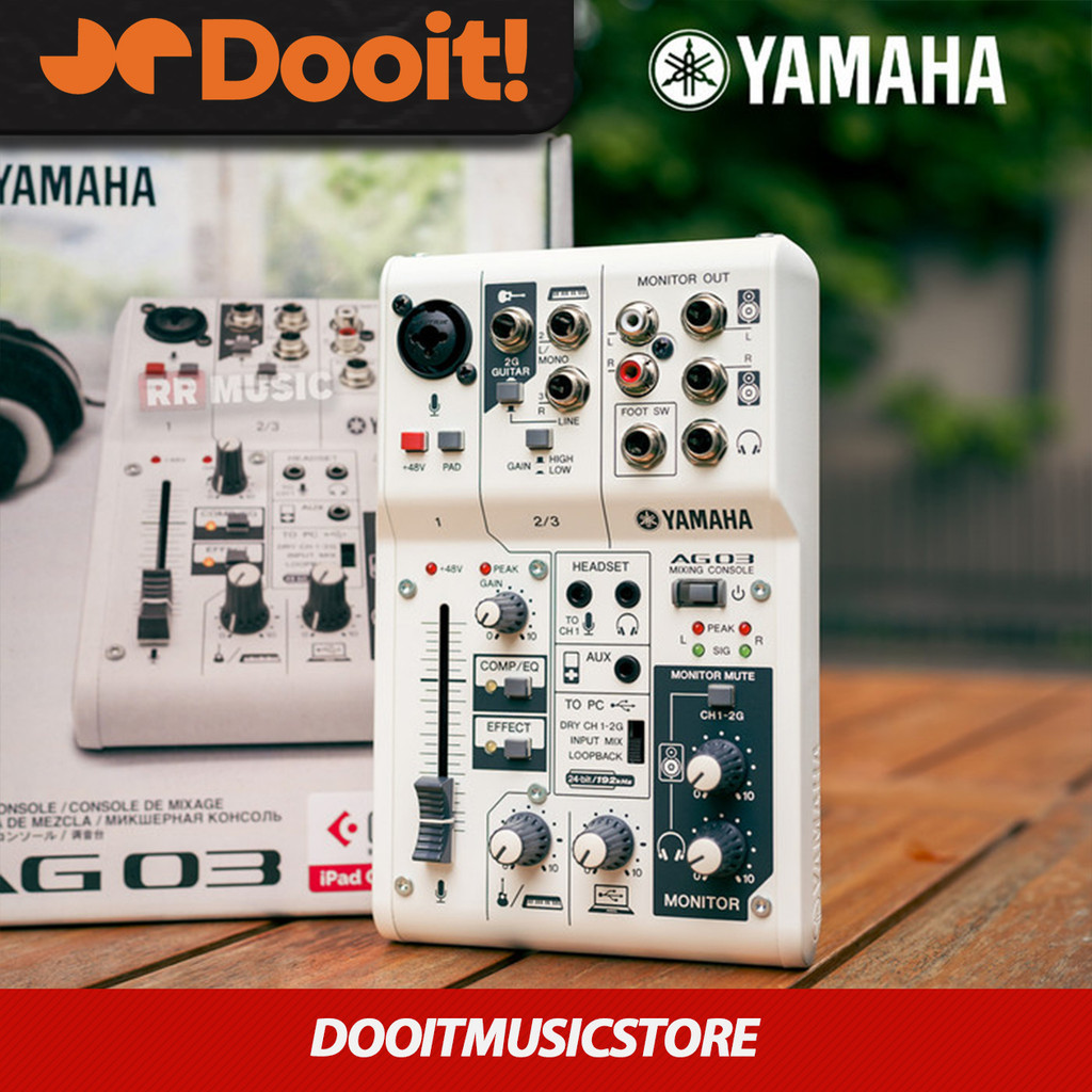 Yamaha AG03 AG 03 AG-03 Mixer With USB Audio Interface Soundcard