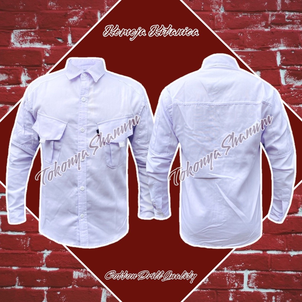 Kemeja Kitanica Lengan Panjang - Kemeja Tactical Kitanica Tangan Panjang - Kemeja Pdl Lengan Panjang