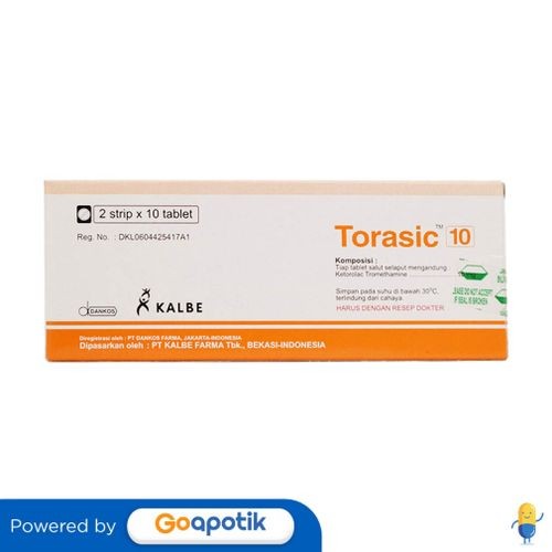 Torasic 10 Mg Box 20 Tablet