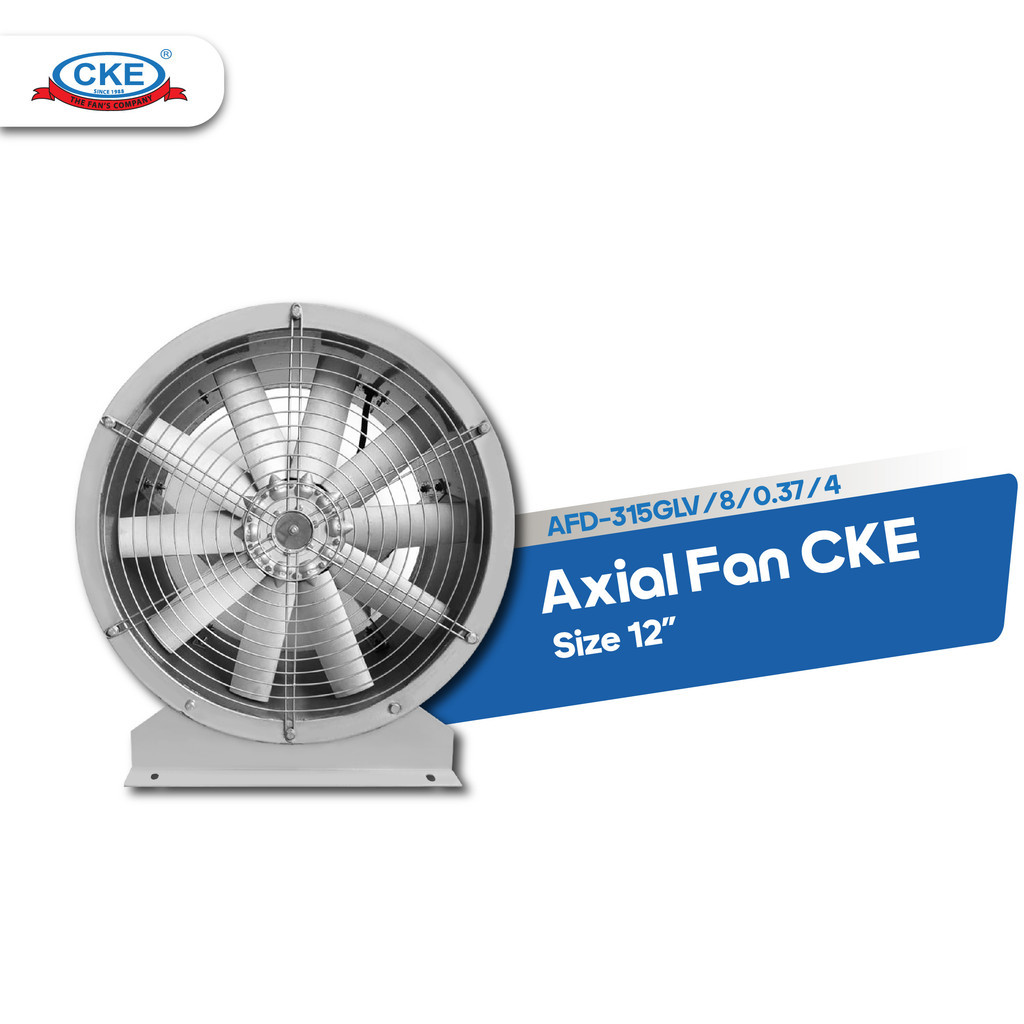 Axial Fan CKE 12 Inch 380V AFD-315GLV/8/0.37/4 Blower