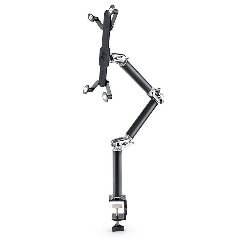 

Tablet Holder Desk Clamp Multifunction Car Stand Aluminum Arm Adjustable Wall Mount Bed Bracket for iPad Air Mini 7 -