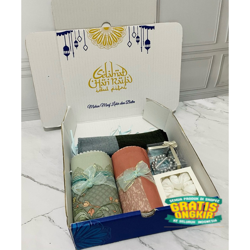 

Hampers Lebaran | Arumi Package | Hampers Idul Fitri | Hampers Hijab | Kado Lebaran | Bingkisan Idul Fitri/ langsung proses