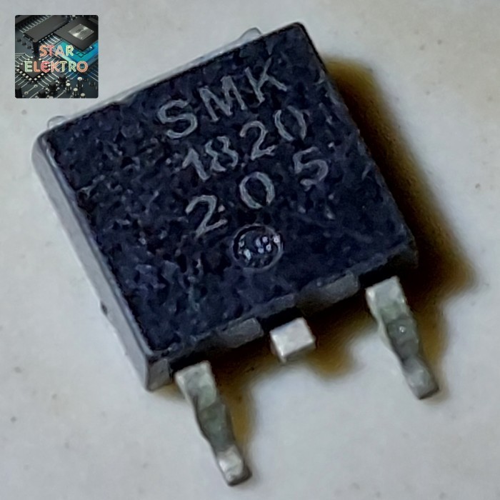 DnG27 SMK 1820 To-252 SMD SMK1820 SMK1820D 18A 200V Mosfet N-Channel AUK FET