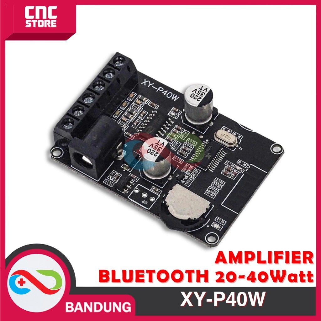 XY-P40W POWER AMPLIFIER BLUETOOTH 20W-40W 5V-24V