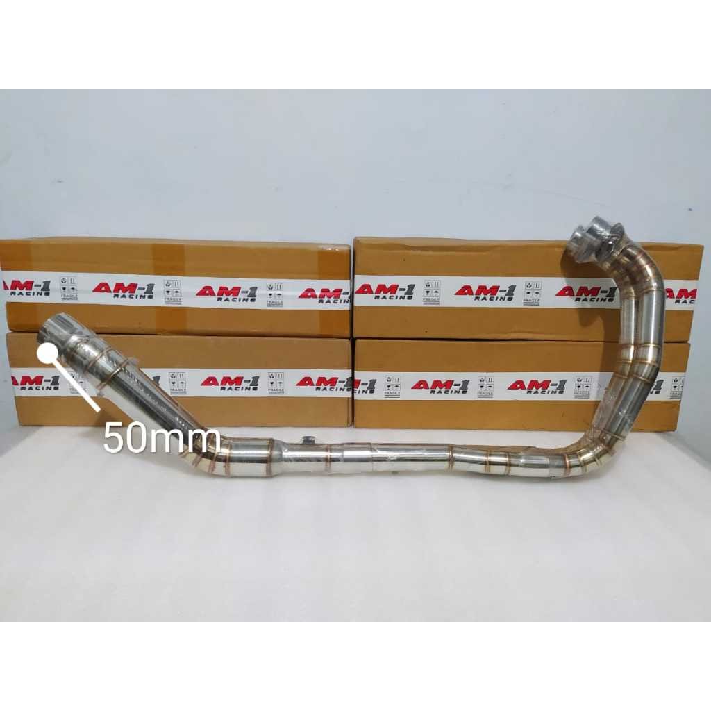 Pipa Header Leher Knalpot Racing All/New Kawasaki Ninja 250Fi Ninja250Fi 250 SL Fi Karbu R25 MT25 Z2
