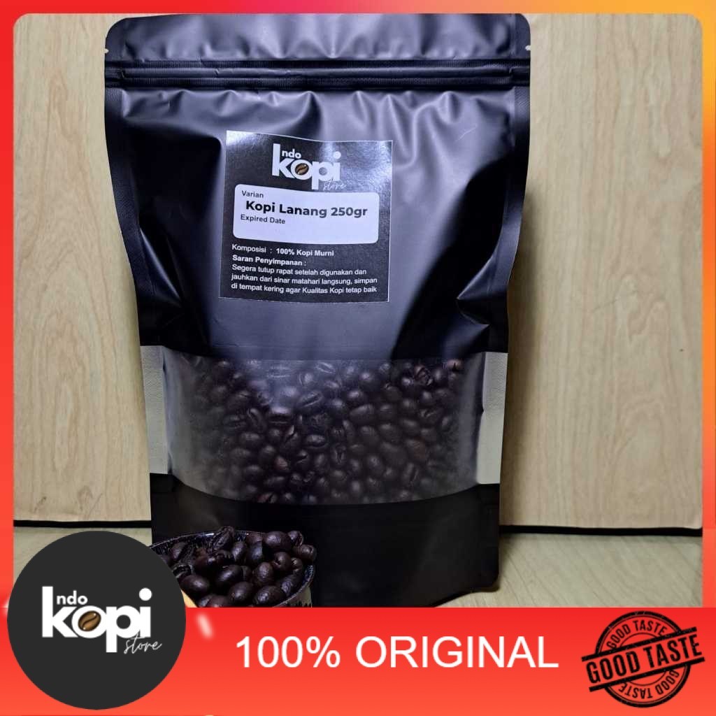 

Biji Kopi Lanang Robusta Roasated Kemasan 250gr