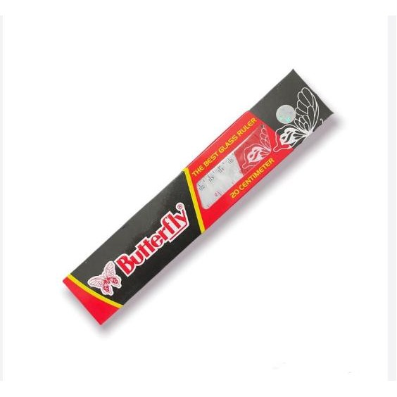 

1 Pack Penggaris Butterfly 20 CM