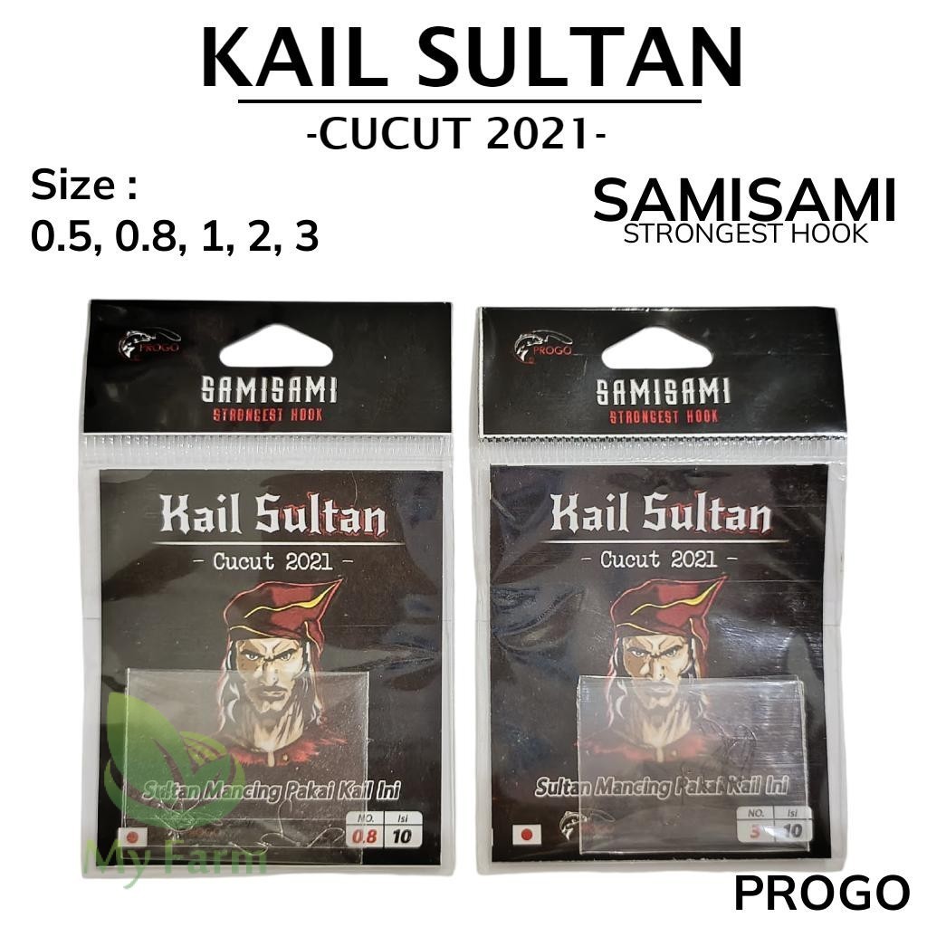 Kail Sultan Cucut 2021 Samisami Progo Mata Pancing Microfishing Japan Quality Super Kuat Tajam Ukura